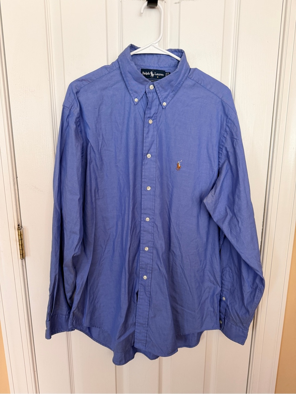 Men’s Ralph Lauren Men's Button-Down Oxford Shirt -Size 16 1/2 -36